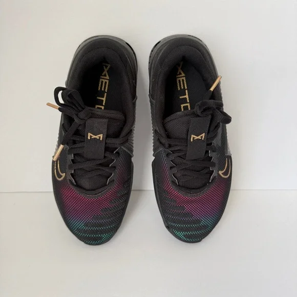 Nike Metcon 9 Premium Women's Training Shoes Size 7.5 Black/Fireberry FB7151-001 - Picture 6 of 13